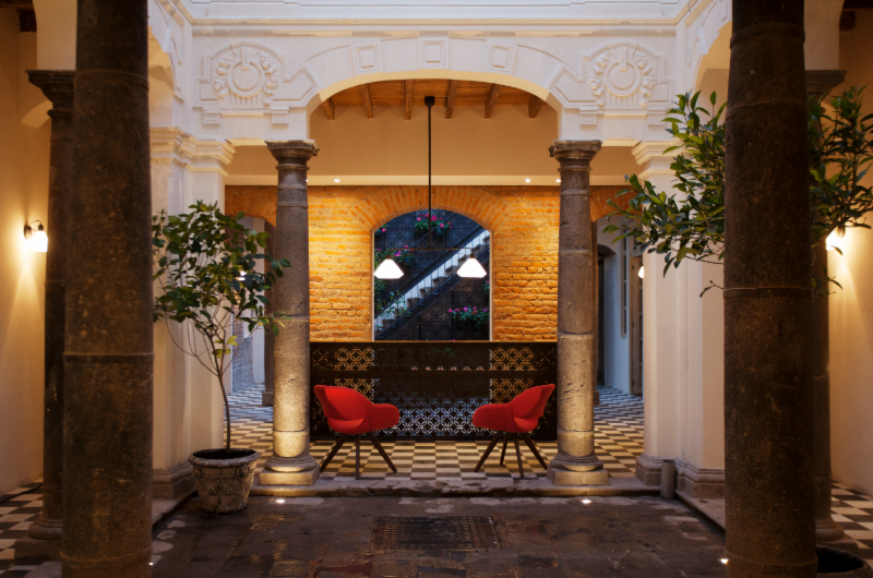Hotel Carlota tem estilo urbano em Centro Histórico